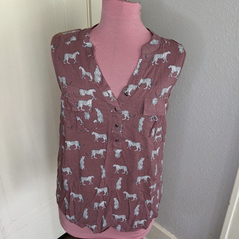 Leopard Tank Top